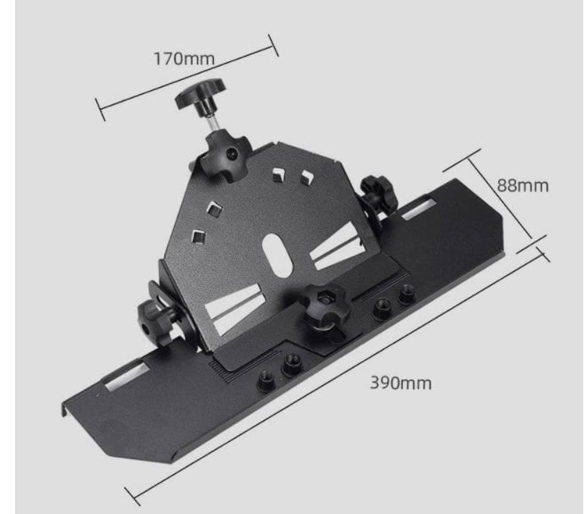 aakip™-Angle Grinder Stand for 45° bevel cutting