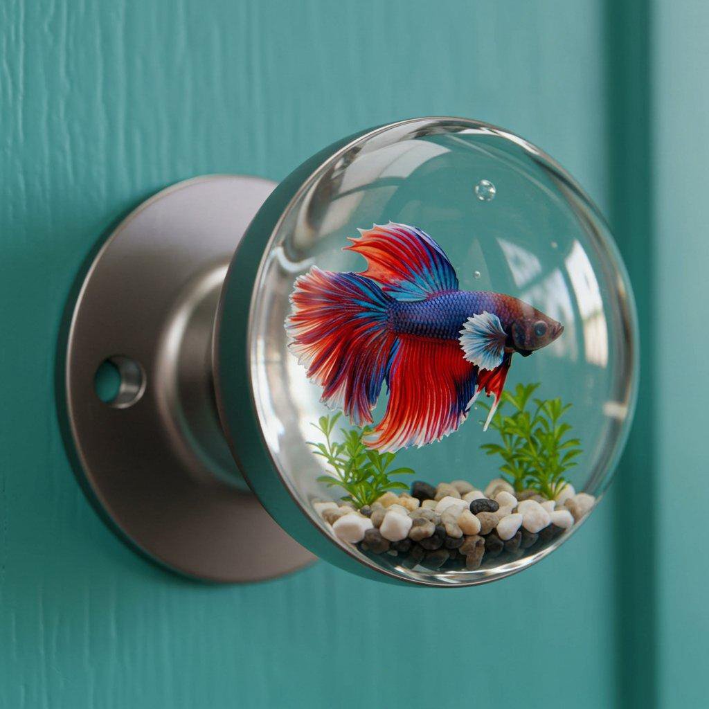 ✨Unique decorative door handle - Handmade