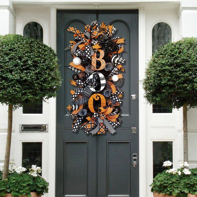 aakip™-Halloween Swag Wreath Fall Wreath-HOT SALE