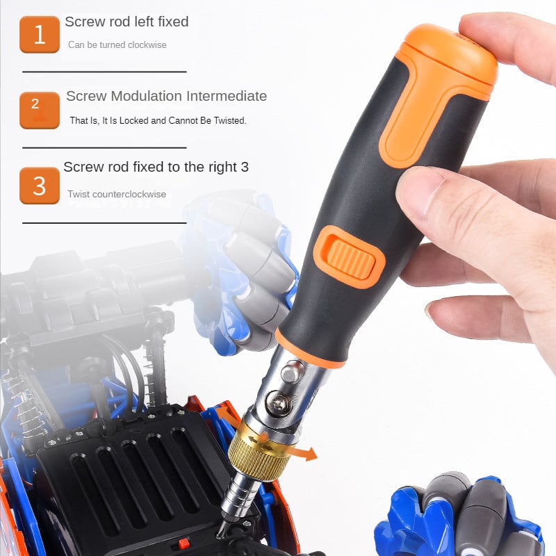 aakip™-10 in 1 Multi-angle ratchet screwdriver Professional tools