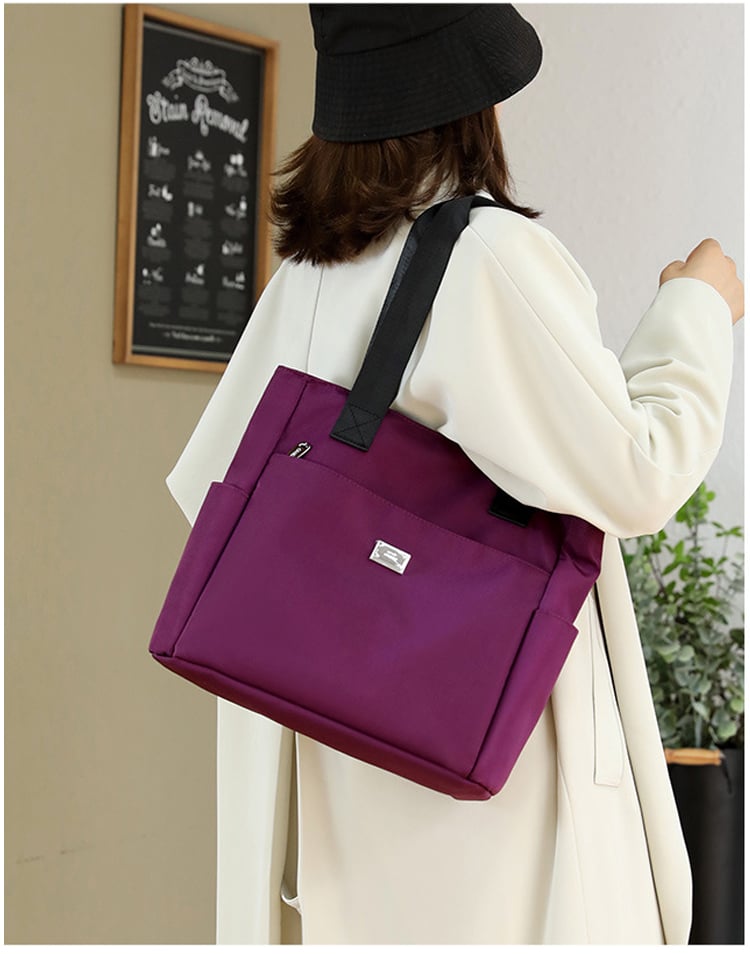 aakip™-⏰Hot Sale-49% OFF🔥2024 Large Capacity Waterproof Multi Pocket Nylon Shoulder Bag👜