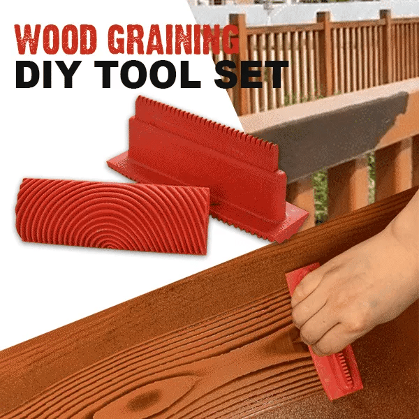 aakip™-Wood Graining DIY Tool Set