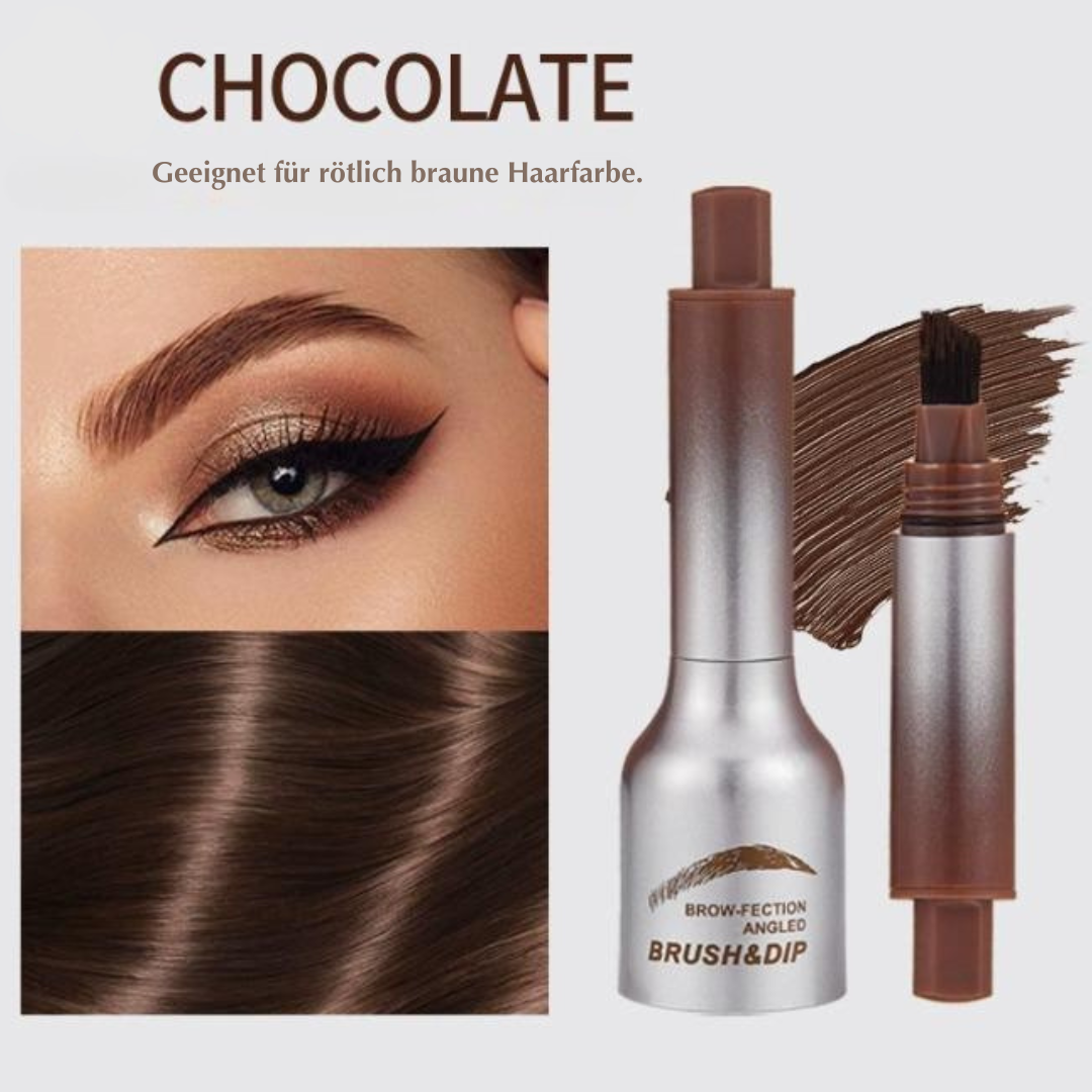 lusailstore - 2 in 1 Plush Water Eyebrow Pencil