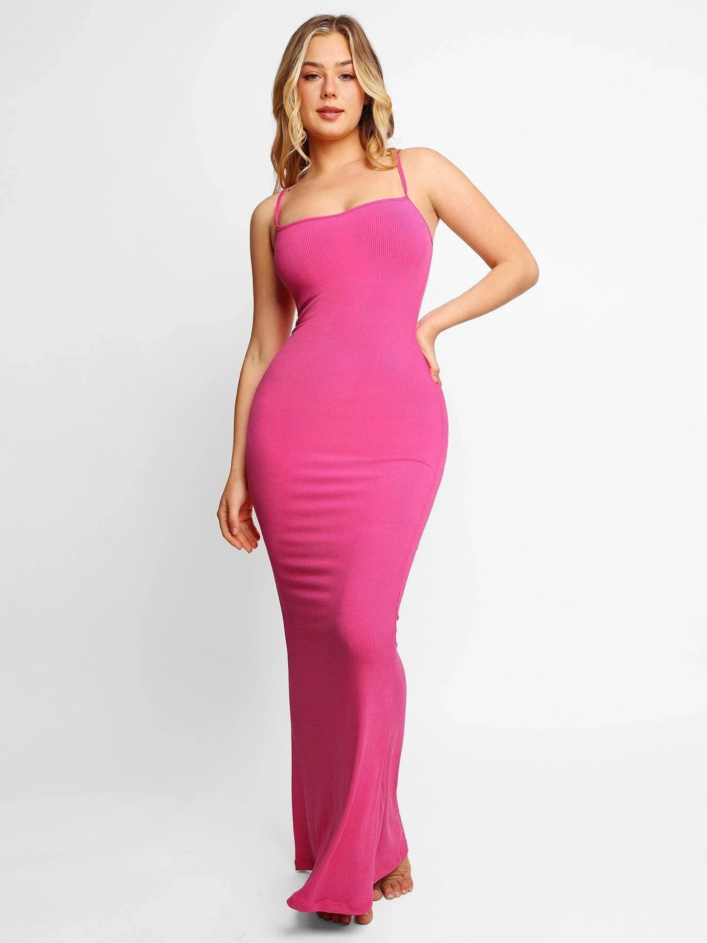 aakip™-Built-In Shapewear Modal Soft Lounge Dresses