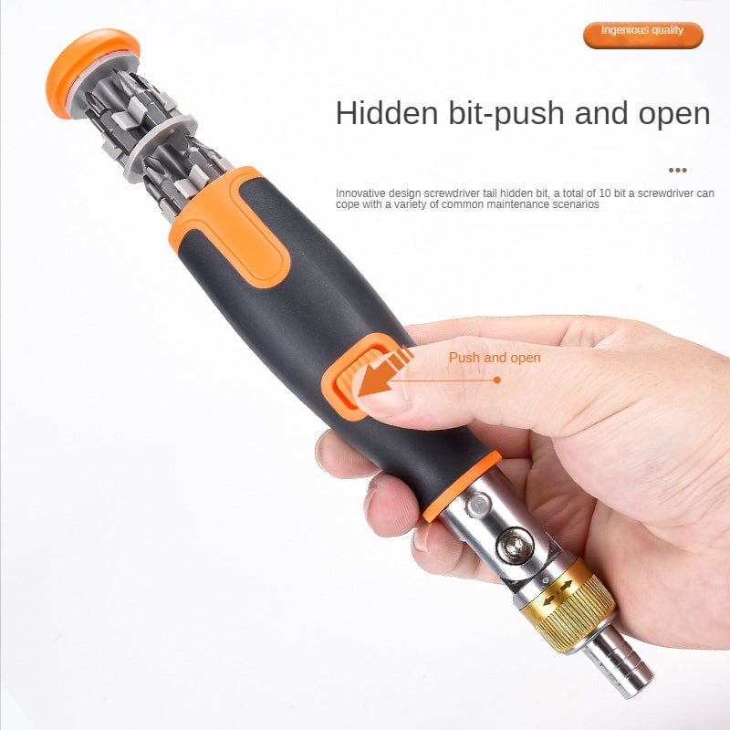 aakip™-10 in 1 Multi-angle ratchet screwdriver Professional tools