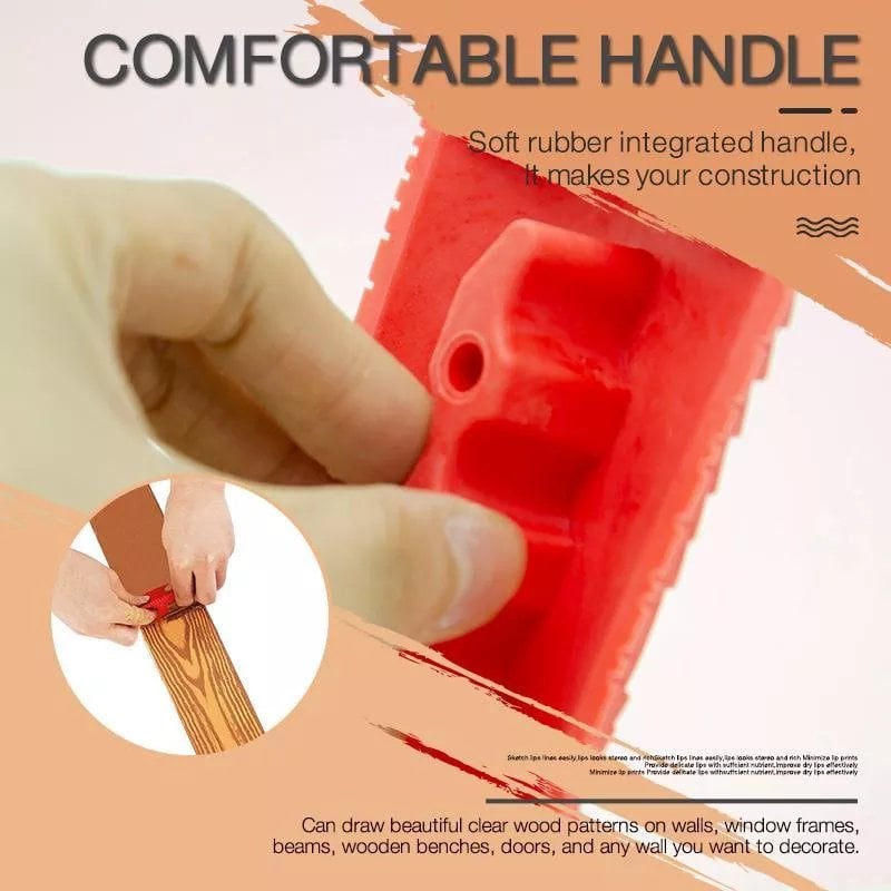 aakip™-Wood Graining DIY Tool Set