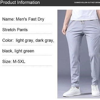aakip™-Stretch Pants – Promotion 49% OFF– Men‘s Fast Dry Stretch Pants