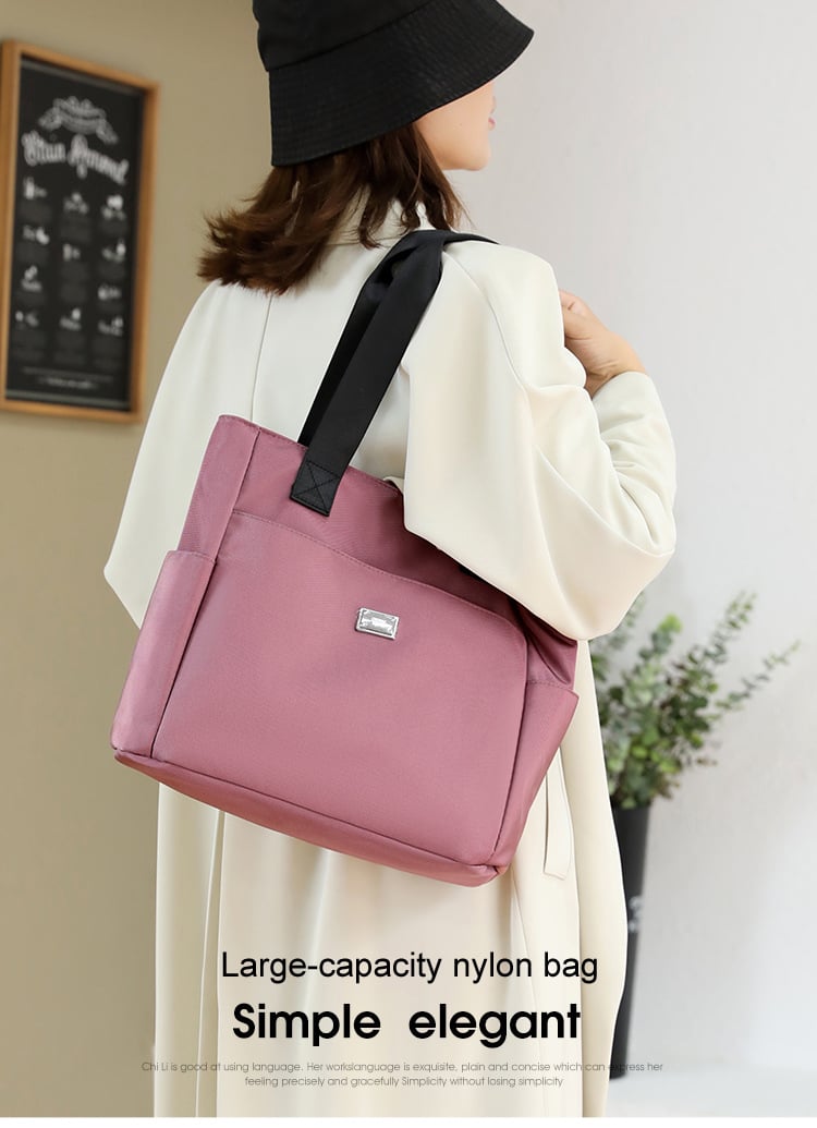 aakip™-⏰Hot Sale-49% OFF🔥2024 Large Capacity Waterproof Multi Pocket Nylon Shoulder Bag👜