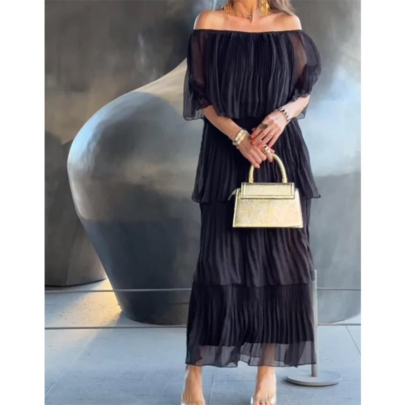 aakip™-Elegant chiffon cake long dress(buy 2 free shipping)