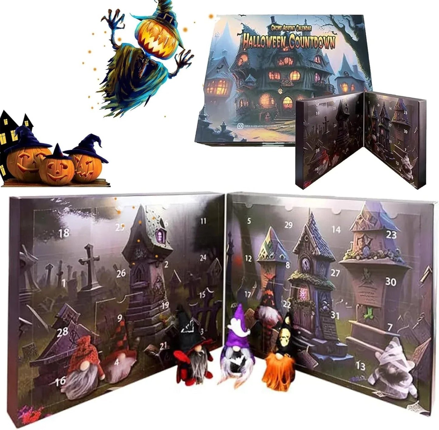 🎅2024 Christmas Gnome Advent Calendar🔥Buy 2 Free shipping