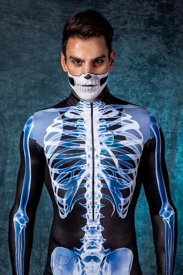 aakipâ˘-đHalloween Sale -SexySkull Bodysuit