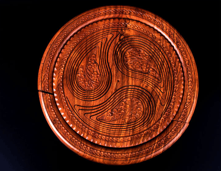 49% OFF🔥-Handmade wood carving fruit plate