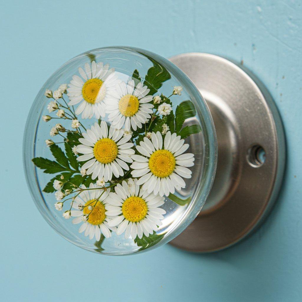 ✨Unique decorative door handle - Handmade