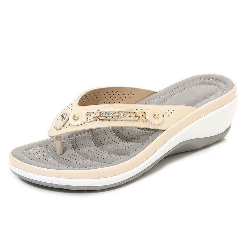 aakip™-Women's Arch Support Soft Cushion Flip Flops Thong Sandals Slippers