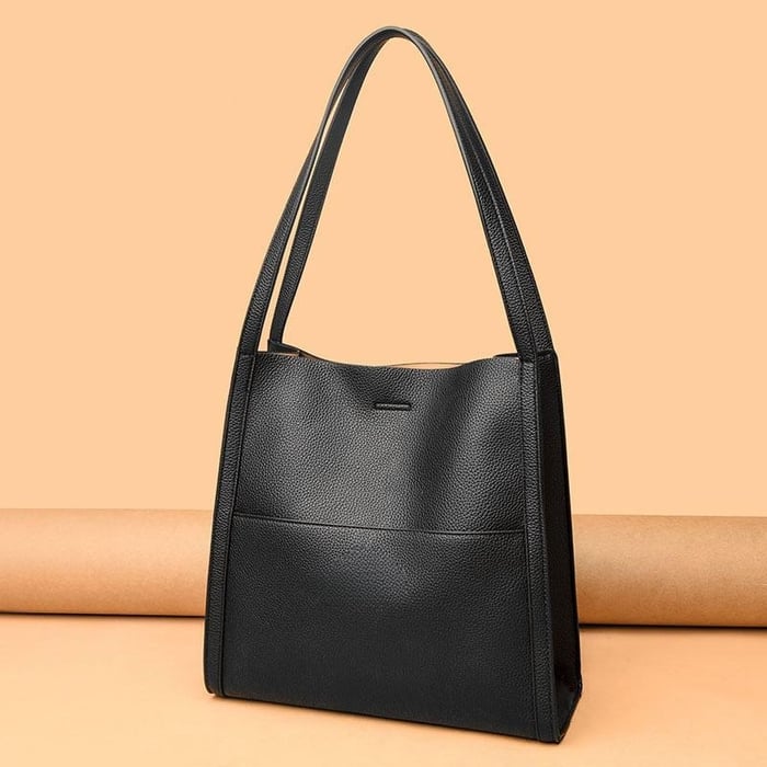 aakip™-⏰ Promotion 49% OFF⏰Solid color genuine leather shoulder bag