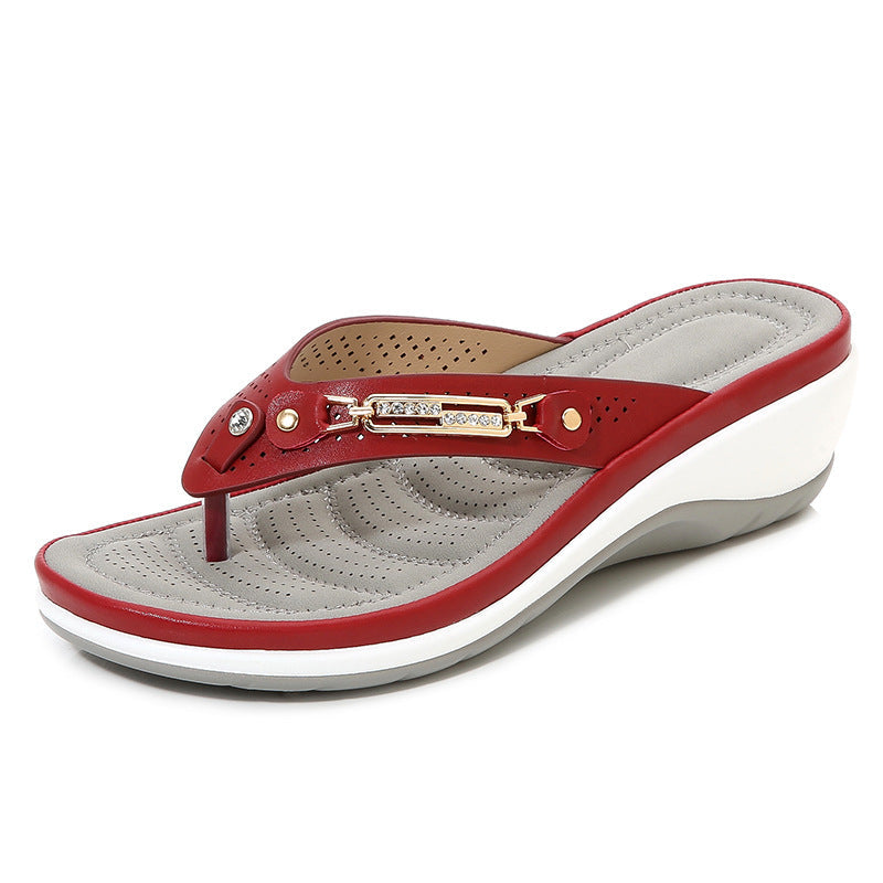 aakip™-Women's Arch Support Soft Cushion Flip Flops Thong Sandals Slippers