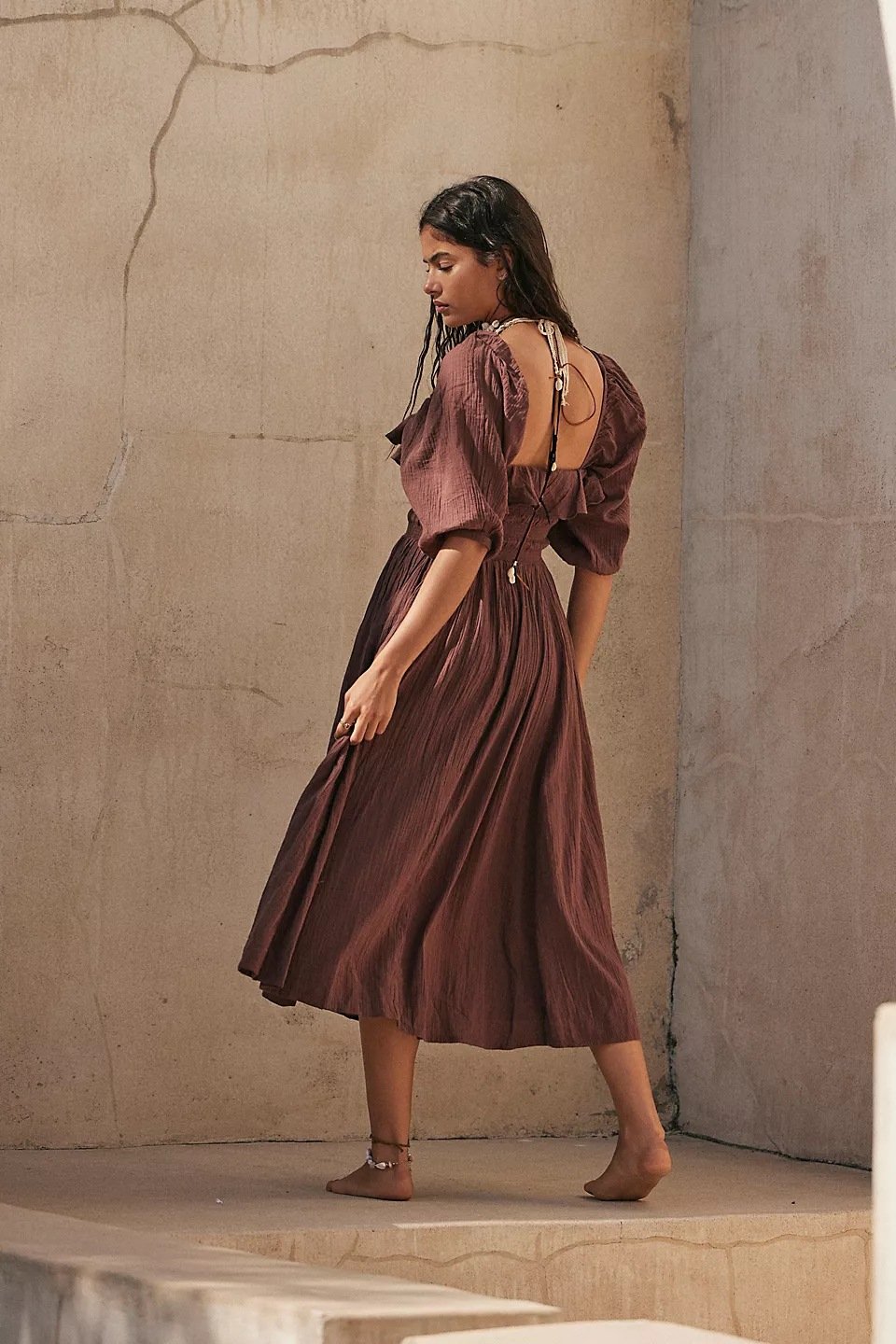 aakip™-Sunset Oasis Dress