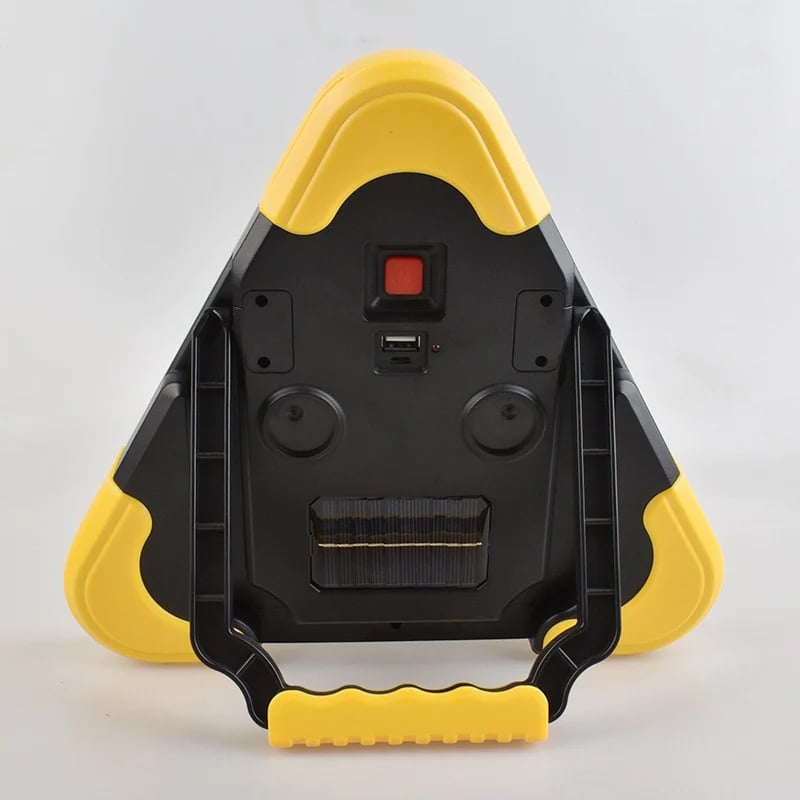 aakip™-2-IN-1 Solar Emergency Triangular Roadside Warning Light