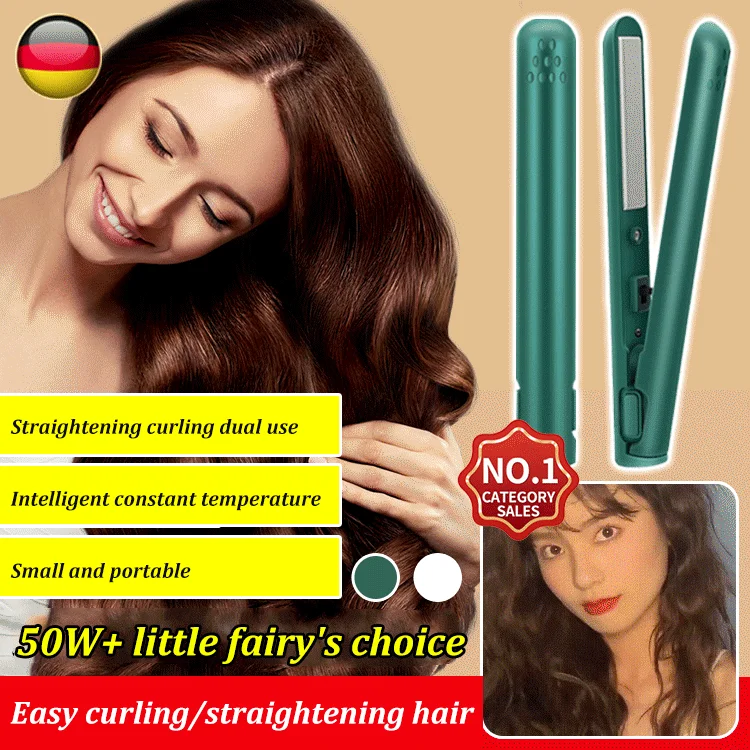 aakip™-❄️2024 Winter Sale 65% OFF❄️Mini Dual-purpose Curling Iron