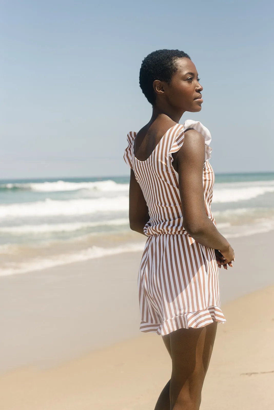 aakip™-Swim Romper Built-in Bra