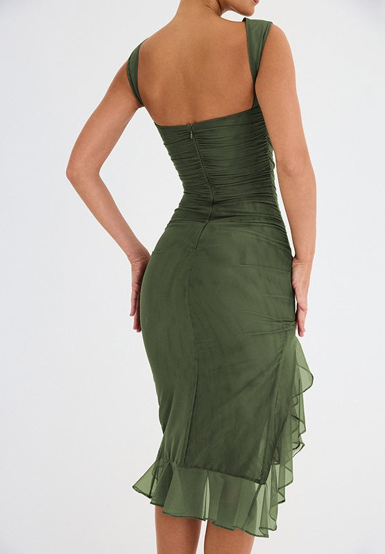 aakip™-Trendy crew neck sheath dress