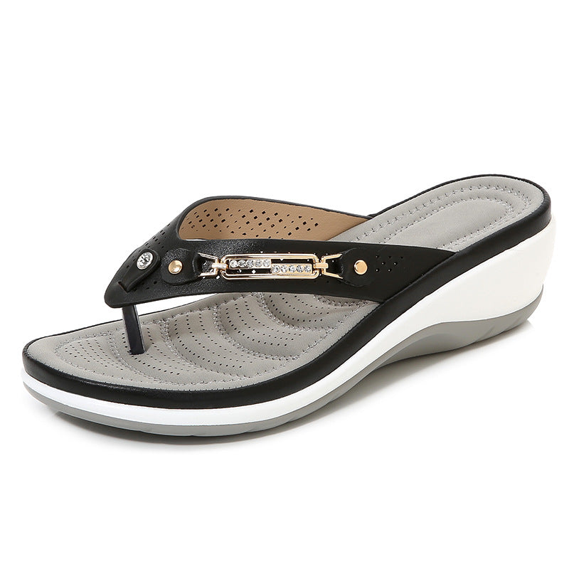 aakip™-Women's Arch Support Soft Cushion Flip Flops Thong Sandals Slippers