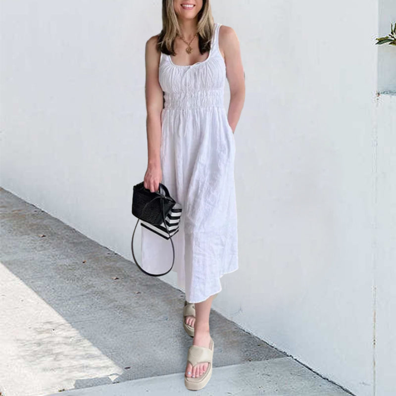 aakip™-Women's Smocked Dress