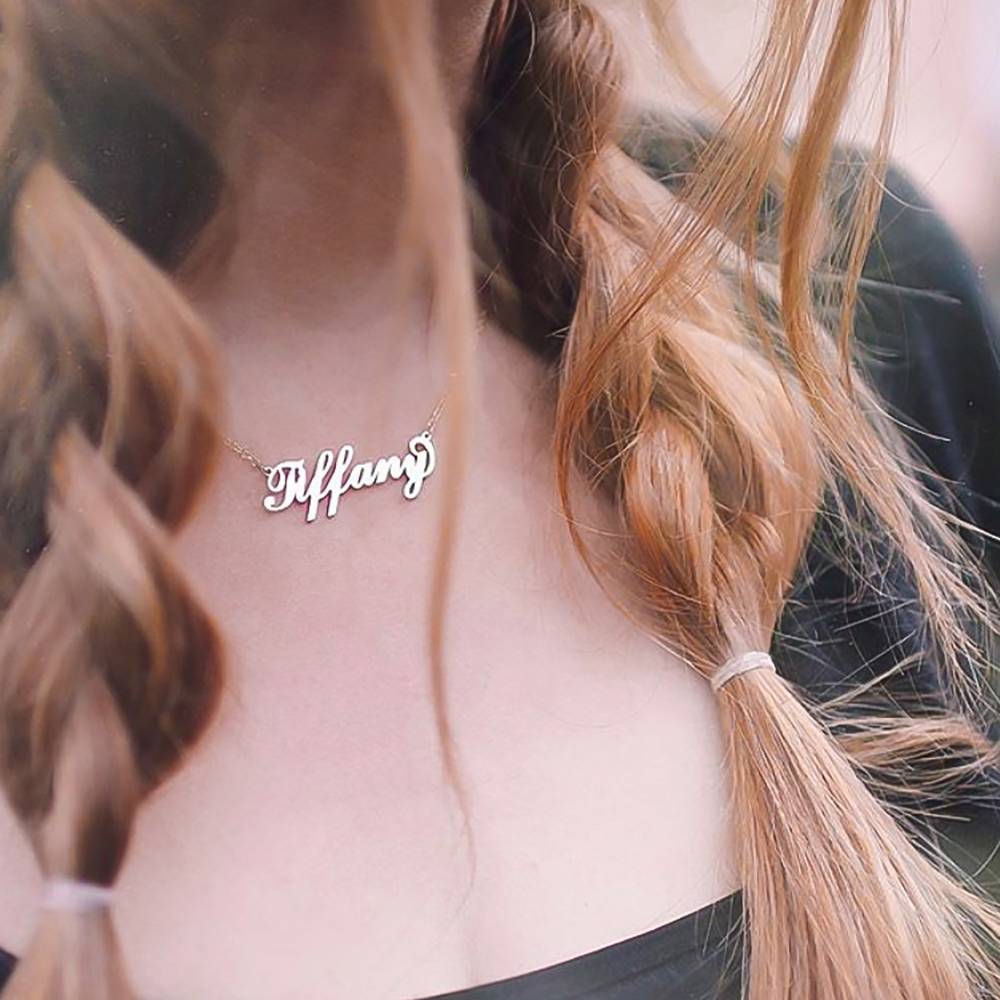 aakip™-Carrie Style Name Necklace For Her