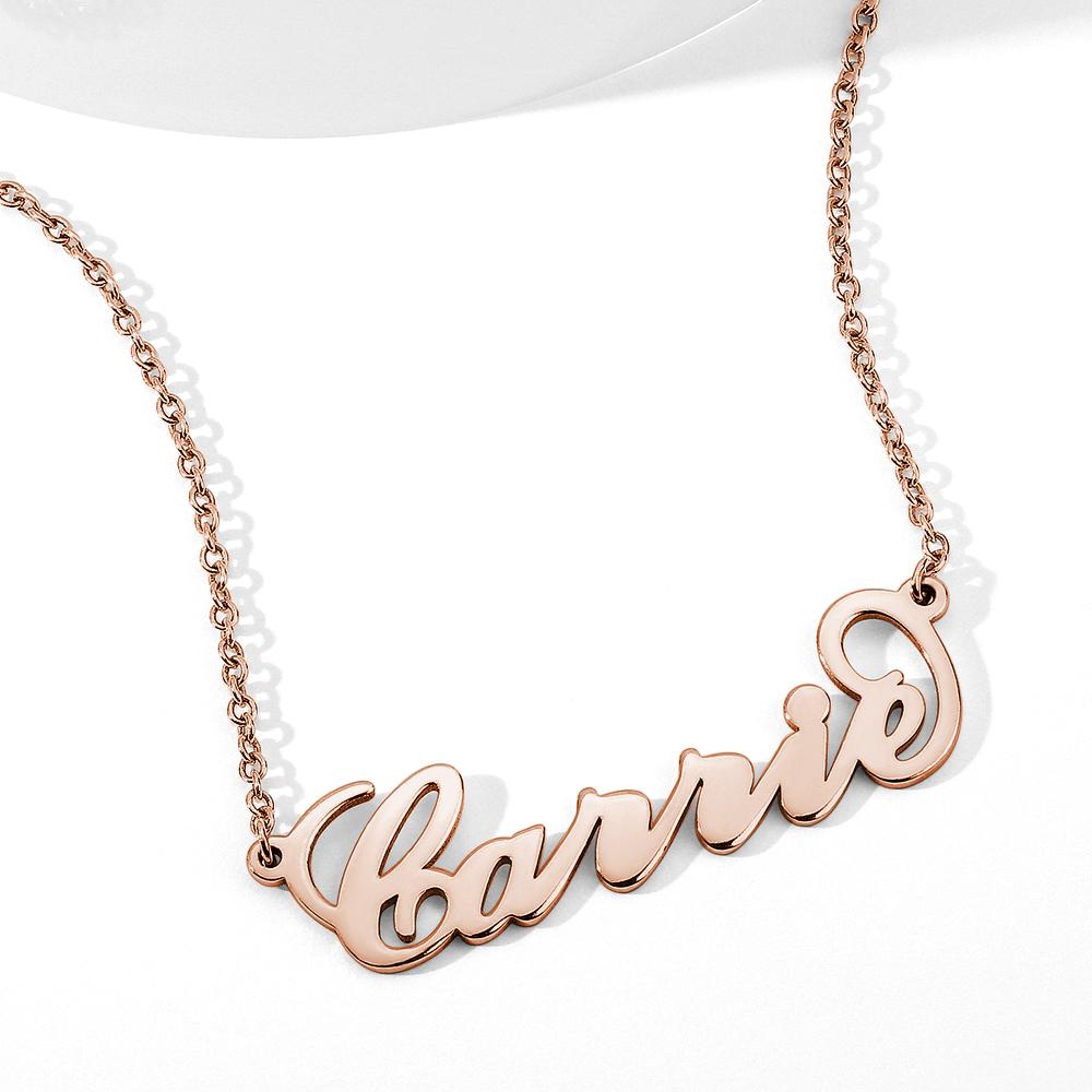 aakip™-Carrie Style Name Necklace For Her