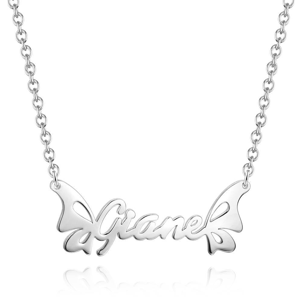 aakip™-Personalized Butterfly Name Necklace For Her