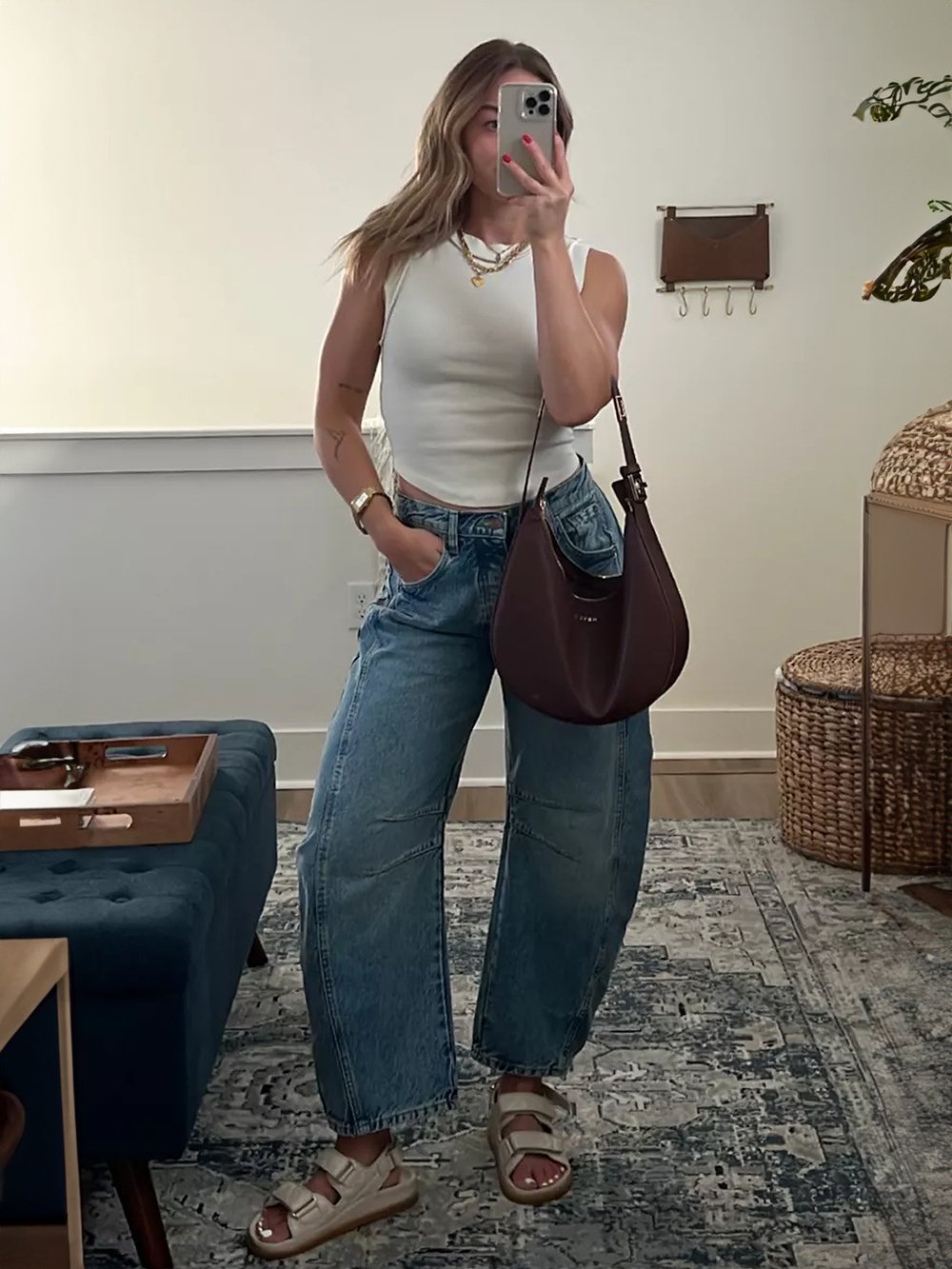 aakip™-Casual and trendy mid-rise tube jeans