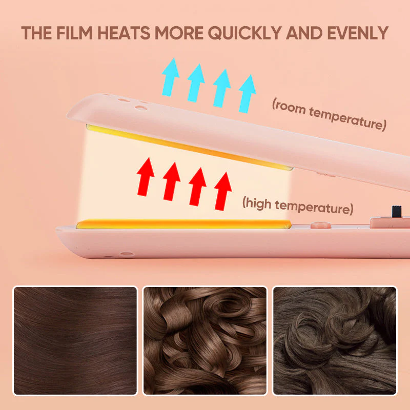 aakip™-❄️2024 Winter Sale 65% OFF❄️Mini Dual-purpose Curling Iron