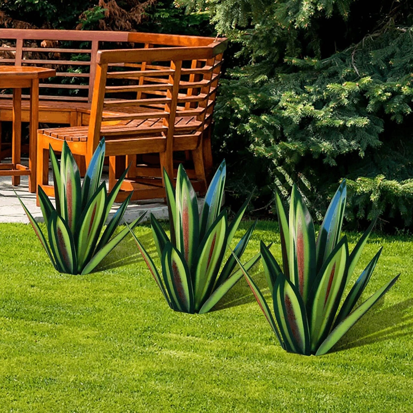 aakip™-Garden solar light waterproof garden agave 🎄 hot sale