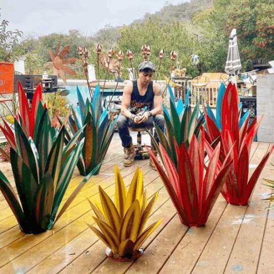 aakip™-Garden solar light waterproof garden agave 🎄 hot sale