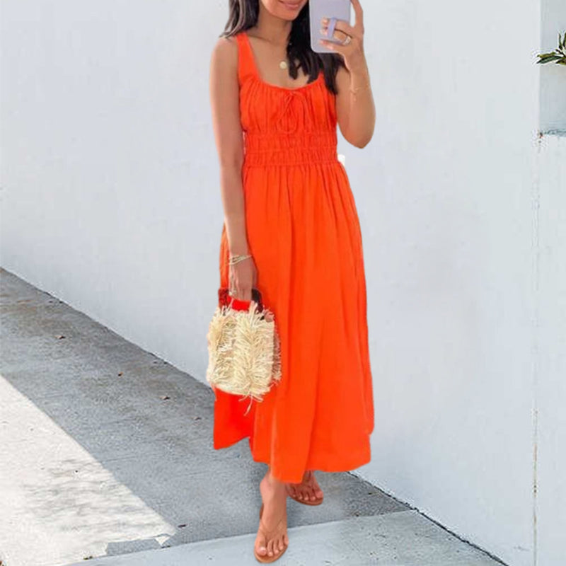 aakip™-Women's Smocked Dress