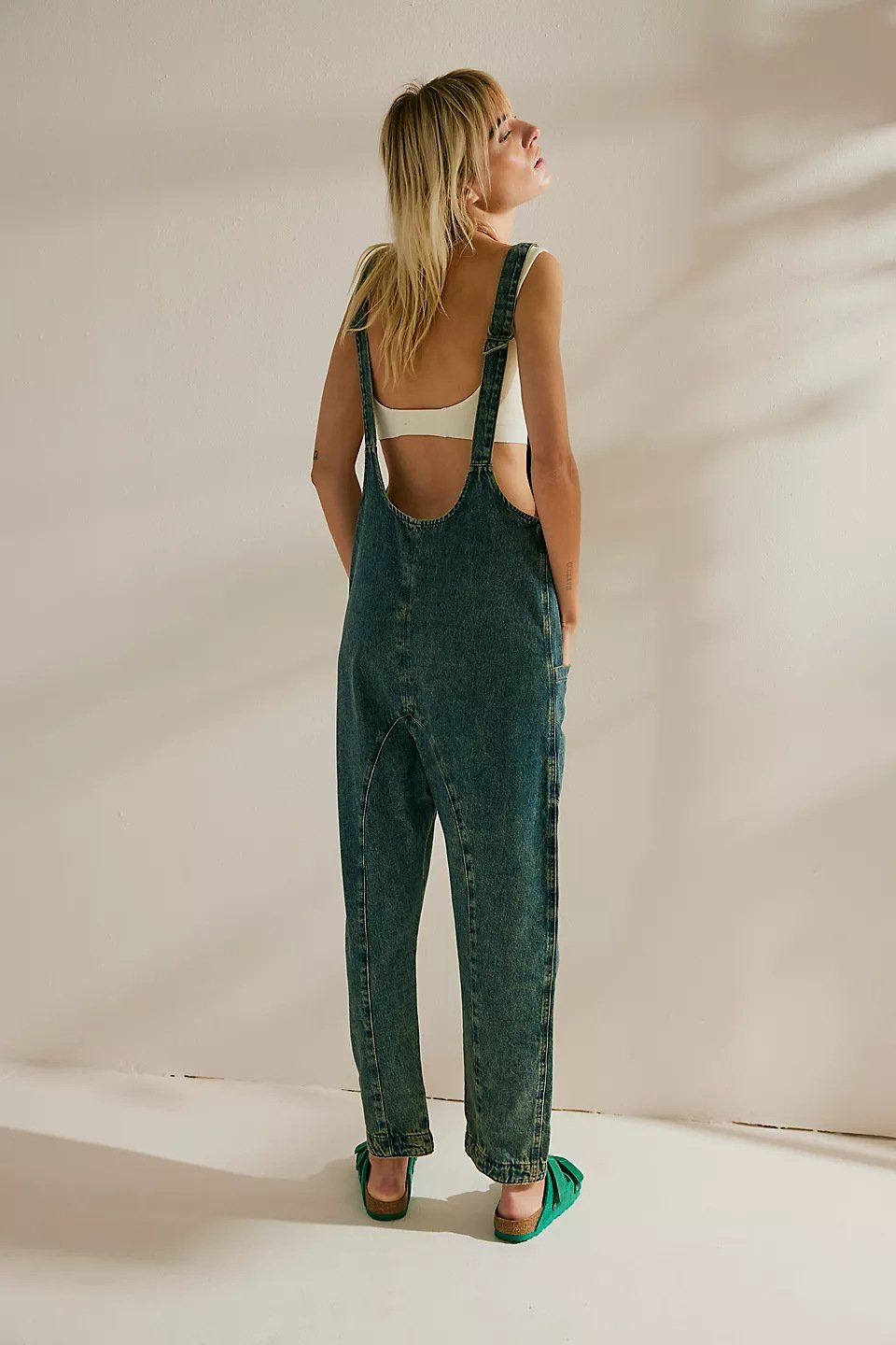 aakip™- 50% OFF🔥Denim Jumpsuit With Pockets