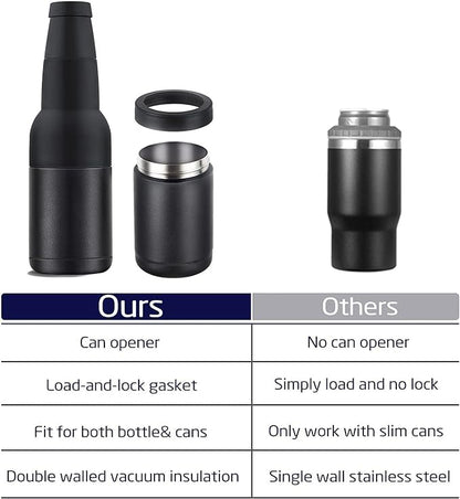 aakip™-Beer Bottle and Can Cooler with Beer Opener