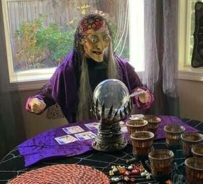 aakip™-Deluxe Celestial Crystal Ball-Halloween Essential items-Desktop Ornaments