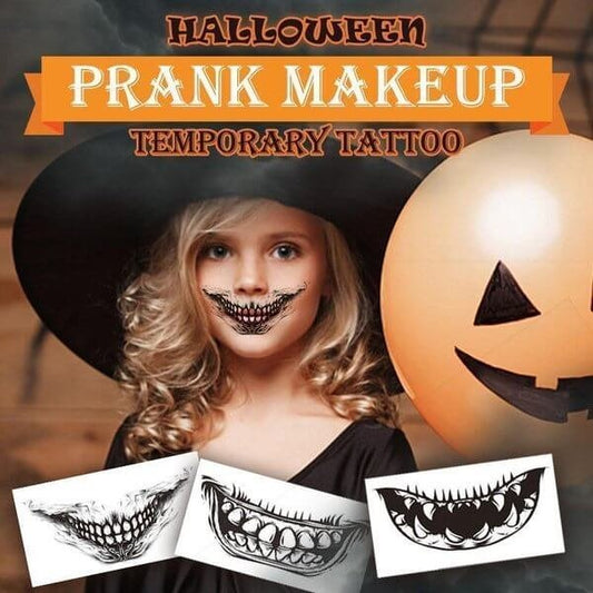 aakip™-Halloween prank makeup temporary tattoo