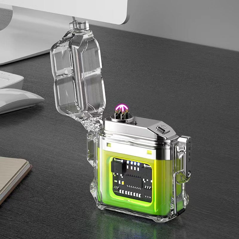 aakip™-Rechargeable Transparent Arc Lighter