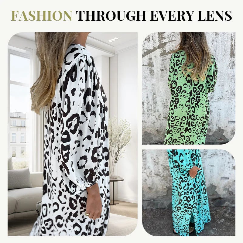 💖Safari Chic Leopard Dress