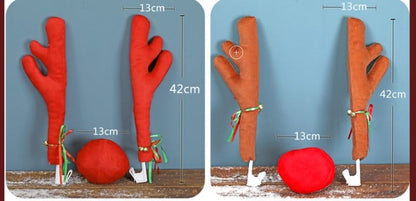 Funny Christmas  Car Antlers Decoration