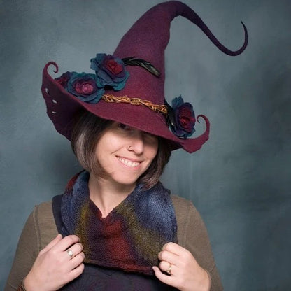 aakip™-Halloween Party Felt Witch Hats