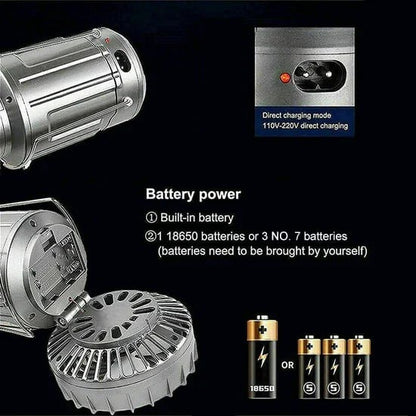 aakip™-(🔥🎁2024 New Year Hot Sale🎁 49%) 6 in 1 Portable Solar LED Camping Lantern