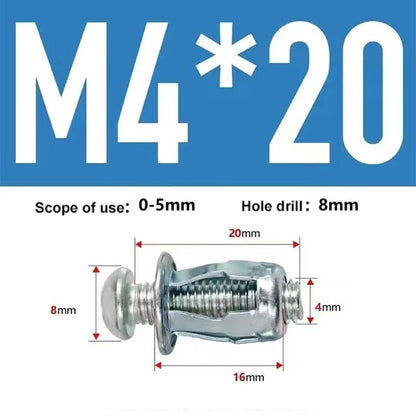 aakip™-(🔥HOT SALE NOW - 50% OFF)-Expansion Screw Petal Nut(BUY MORE SAVE MORE)