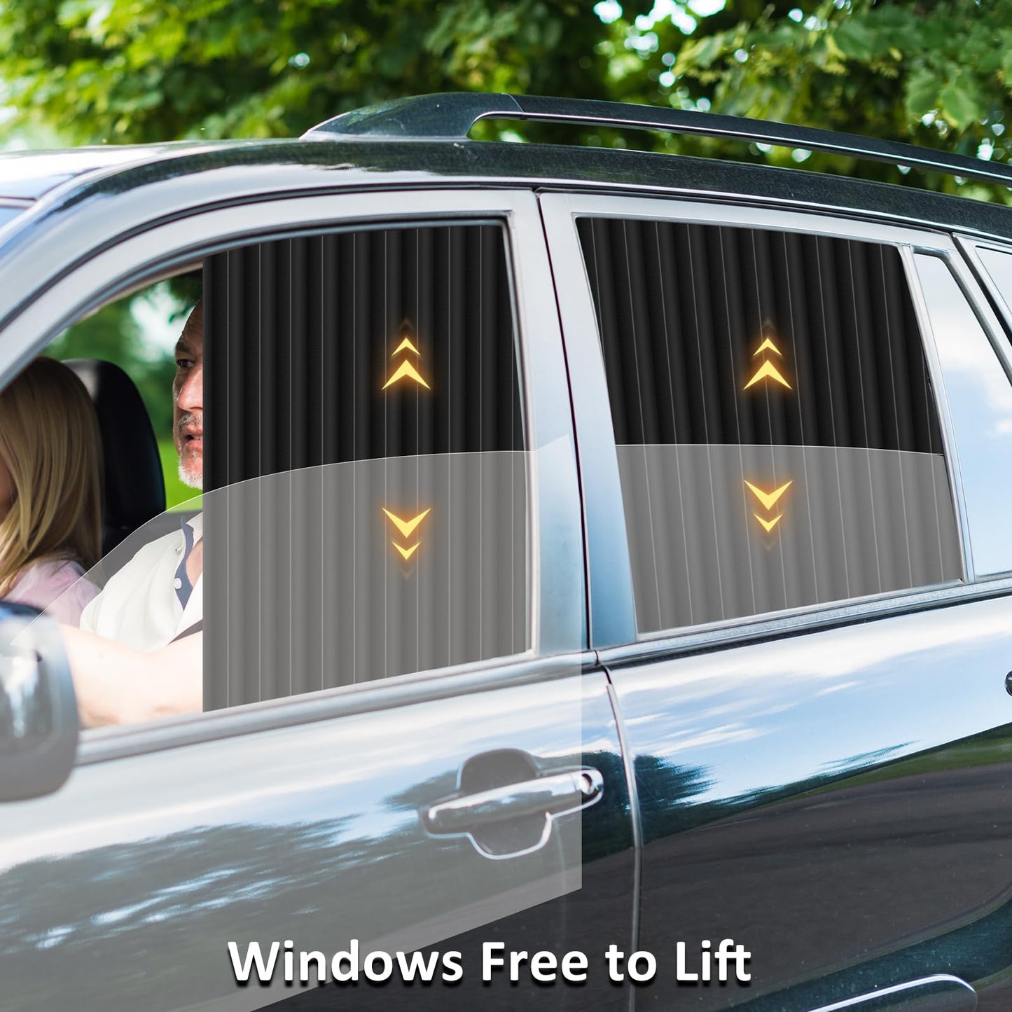 aakip™-🔥Universal Fit Magnetic Car Side Window Privacy Sunshade