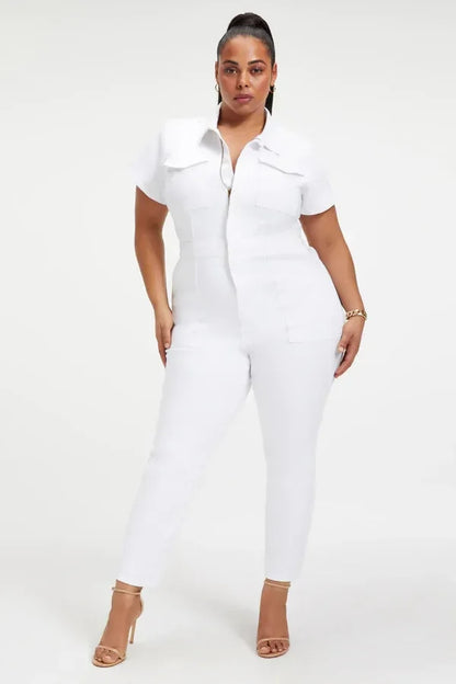 aakip™-Skinny Bootcut Denim Jumpsuit(Buy 2 Free Shipping)