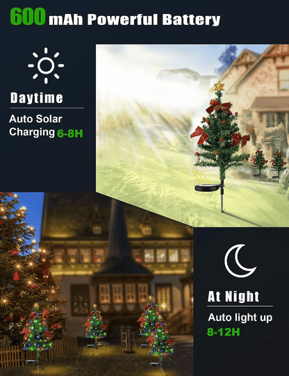 🎄Solar Christmas Trees Lights Outdoor Decoration Waterproof(BUY 3 FREE SHIPPING)