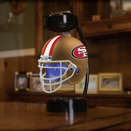 aakip™-NFL Rotating Levitating Hover Helmet With LED Lighting & Hover Football With Bluetooth Speaker