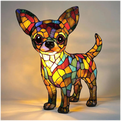 🔥Hot selling🐶magical colorful dog lamp art night lights